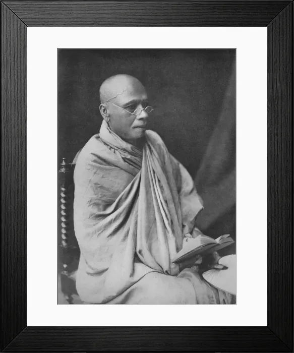Framed Print : A Buddhist Priest, c1890, (1910). Artist: Alfred William Amandus Plate Framed Print : A Buddhist Priest, c1890, (1910). Artist: Alfred William Amandus Plate