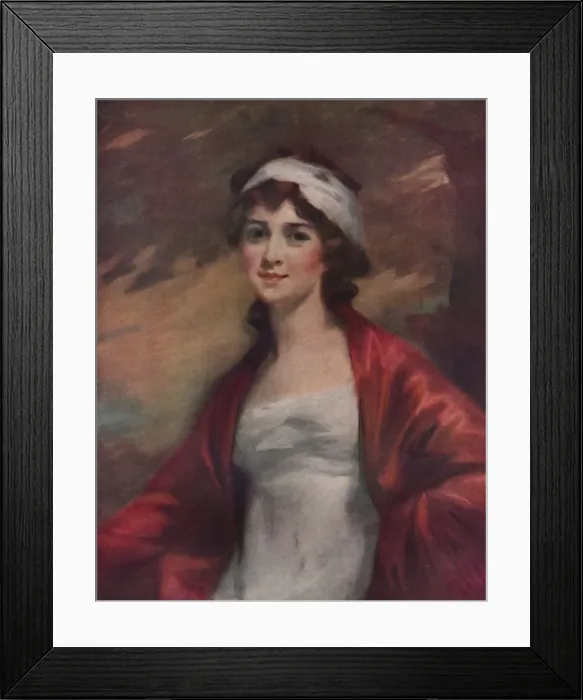 Framed Print : Miss Mary Macintyre, 1803, (1922). Artist: John James Masquerier Framed Print : Miss Mary Macintyre, 1803, (1922). Artist: John James Masquerier