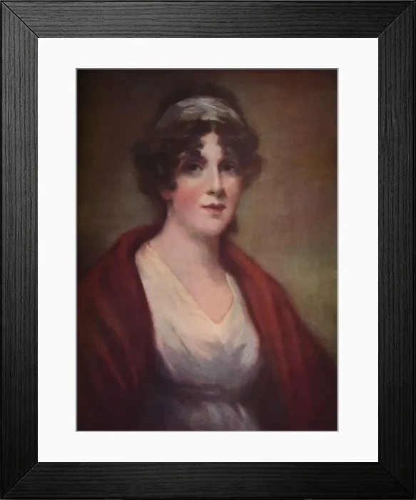 Framed Print : Portrait of Miss Mary Reynolds (Mrs. Houlthurst), 1809, (1922). Artist: John James Masquerier Framed Print : Portrait of Miss Mary Reynolds (Mrs. Houlthurst), 1809, (1922). Artist: John James Masquerier