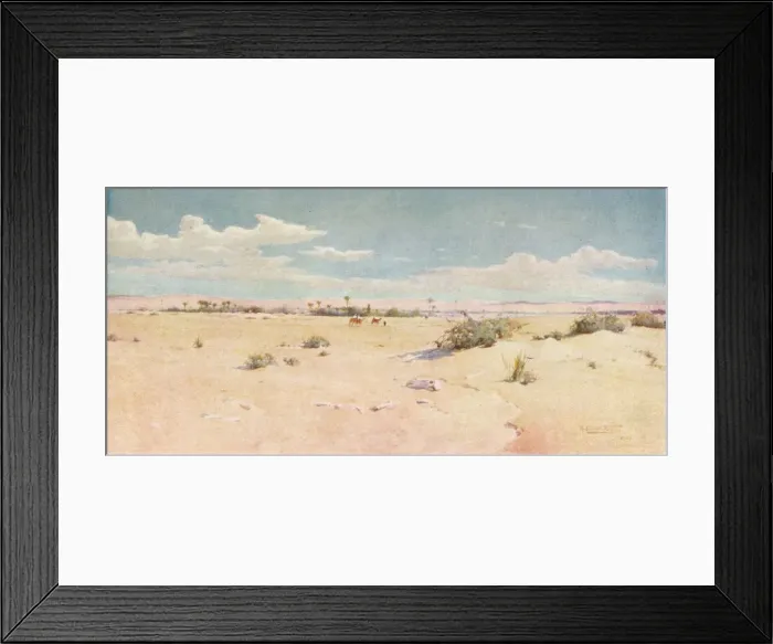 Framed Print : Tel-El-Kebir, c1880, (1904). Artist: Robert George Talbot Kelly Framed Print : Tel-El-Kebir, c1880, (1904). Artist: Robert George Talbot Kelly