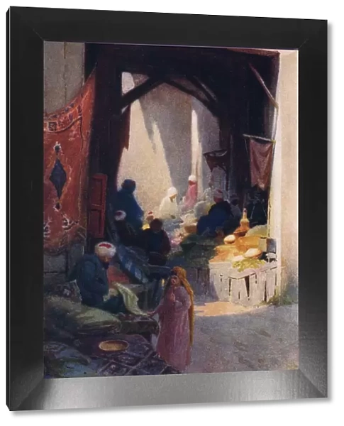 A Bazaar, c1880, (1904). Artist: Robert George Talbot Kelly