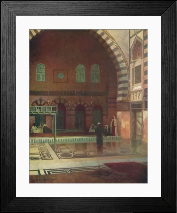 Framed Print : The House of Prayer, c1880, (1904). Artist: Robert George Talbot Kelly Framed Print : The House of Prayer, c1880, (1904). Artist: Robert George Talbot Kelly