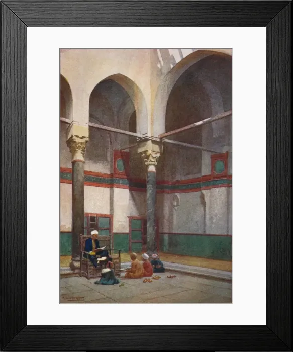 Framed Print : Sebeel of the Mosque of the Sultan Kelaun, c1880, (1904). Artist: Robert George Talbot Kelly Framed Print : Sebeel of the Mosque of the Sultan Kelaun, c1880, (1904). Artist: Robert George Talbot Kelly