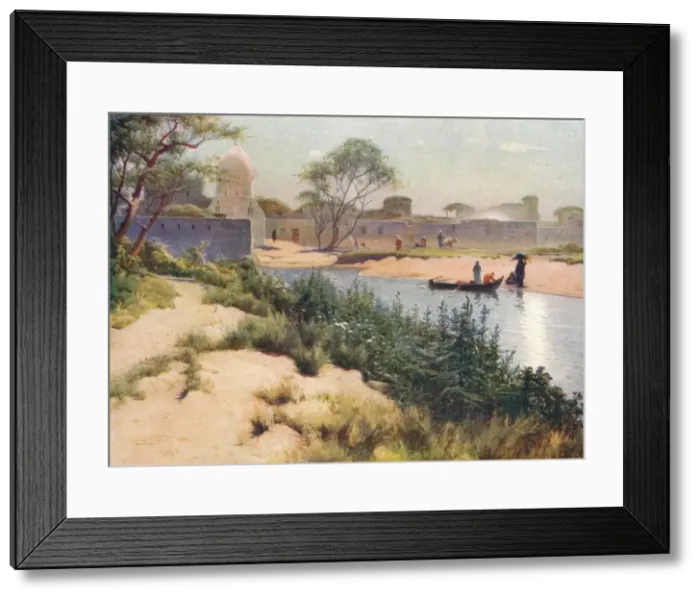 Framed Print : Mit Hadid, c1880, (1904). Artist: Robert George Talbot Kelly Framed Print : Mit Hadid, c1880, (1904). Artist: Robert George Talbot Kelly