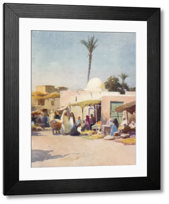 Framed Print : A Corner in the Market-Place, c1880, (1904). Artist: Robert George Talbot Kelly Framed Print : A Corner in the Market-Place, c1880, (1904). Artist: Robert George Talbot Kelly