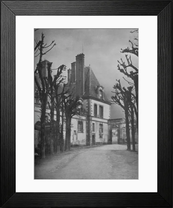 Framed Print : Fountainebleau: one of the corner pavilions built by Henry IV of France, 1925 Framed Print : Fountainebleau: one of the corner pavilions built by Henry IV of France, 1925