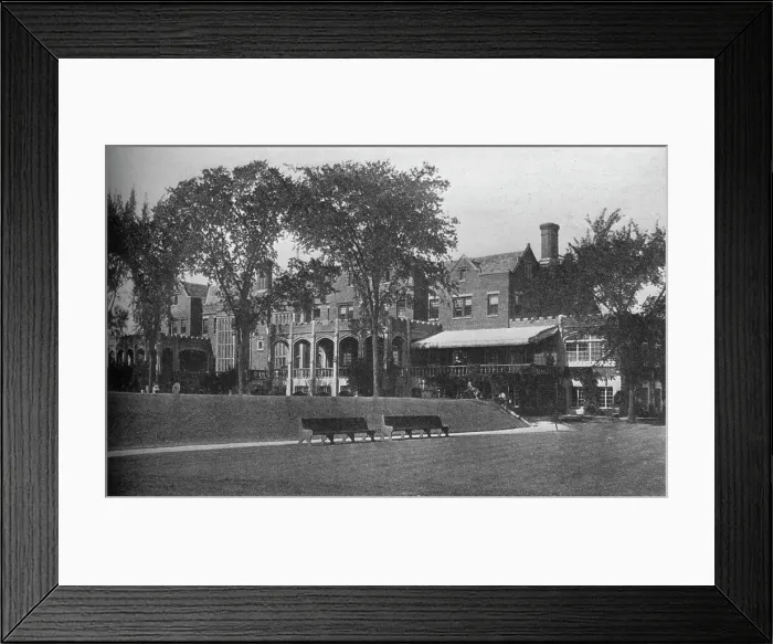 Framed Print : Nassau Country Club, Glen Cove, New York, 1925 Framed Print : Nassau Country Club, Glen Cove, New York, 1925