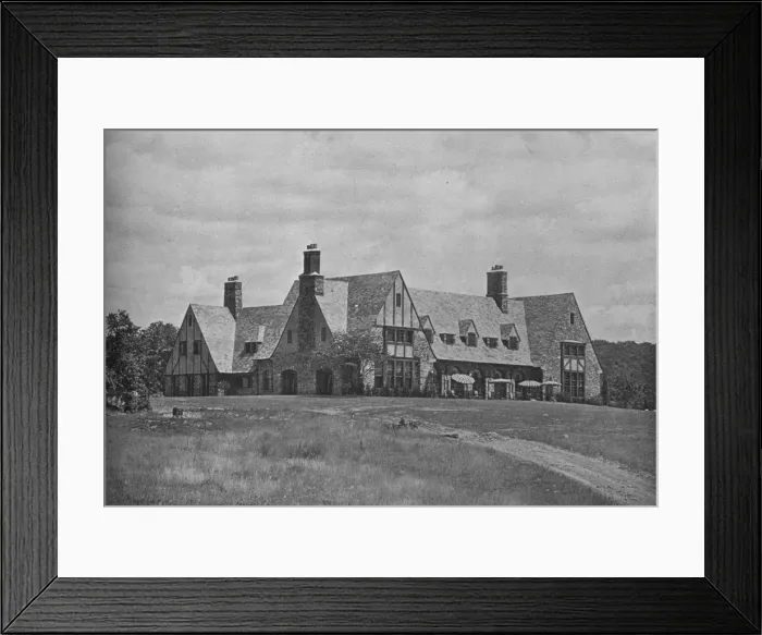Framed Print : Elevation of the clubhouse, North Jersey Country Club, Paterson, New Jersey, 1925 Framed Print : Elevation of the clubhouse, North Jersey Country Club, Paterson, New Jersey, 1925