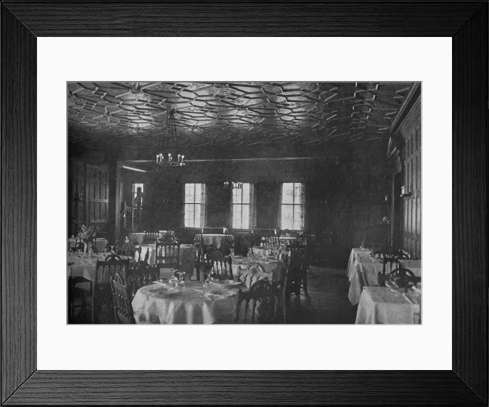 Framed Print : Dining room, North Shore Country Club, Glen Cove, New York, 1925 Framed Print : Dining room, North Shore Country Club, Glen Cove, New York, 1925