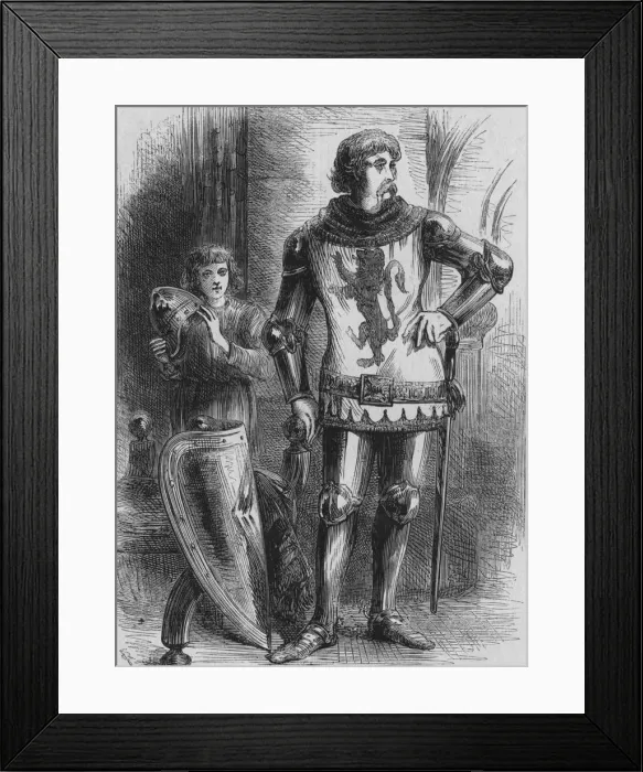 Framed Print : William Wallace, c1270-1305, (c1880) Framed Print : William Wallace, c1270-1305, (c1880)