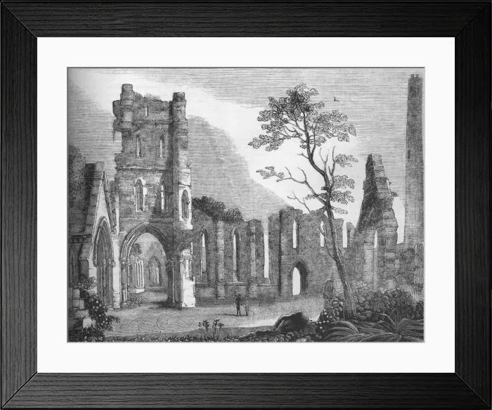 Framed Print : Cathedral of Kildare, 1845 Framed Print : Cathedral of Kildare, 1845