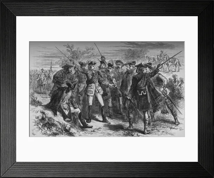 Framed Print : The Earl of Mars Council of War, November 1715, (c1880) Framed Print : The Earl of Mars Council of War, November 1715, (c1880)