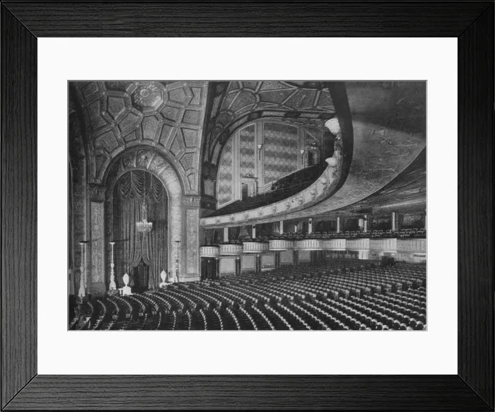 Framed Print : Boxes in the Loge Mezzanine, Capitol Theatre, Detroit, Michigan, 1925 Framed Print : Boxes in the Loge Mezzanine, Capitol Theatre, Detroit, Michigan, 1925