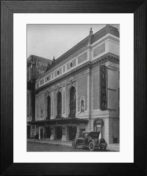 Framed Print : Entrance facade, the Curran Theatre, San Francisco, California, 1925 Framed Print : Entrance facade, the Curran Theatre, San Francisco, California, 1925