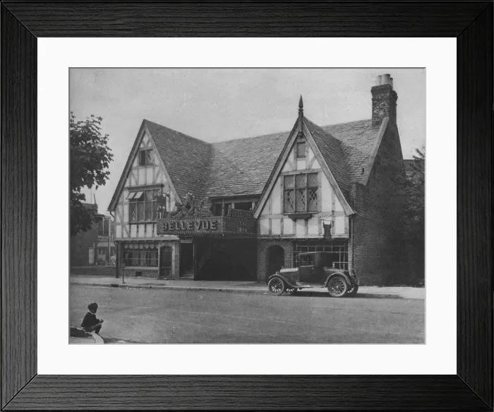 Framed Print : Bellevue Theatre, Upper Montclair, New Jersey, 1925 Framed Print : Bellevue Theatre, Upper Montclair, New Jersey, 1925