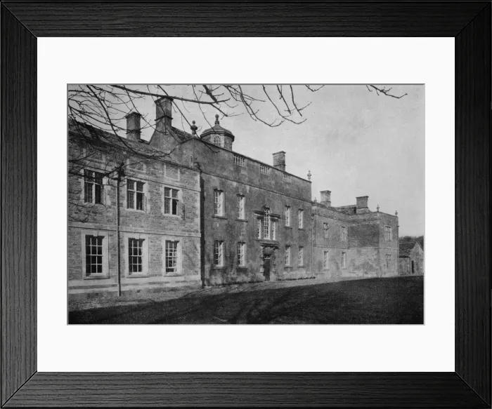 Framed Print : The garden facade of Harrington House, Bourton-on-the-Water, Gloucestershire, 1926 Framed Print : The garden facade of Harrington House, Bourton-on-the-Water, Gloucestershire, 1926