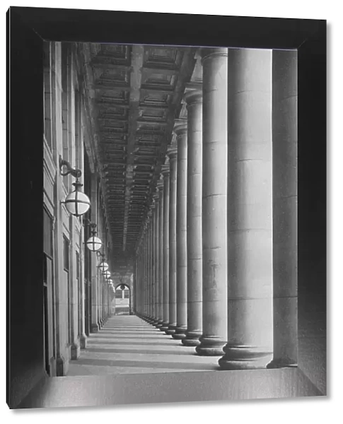 Portico facing Canal Street, Chicago Union Station, Illinois, 1926