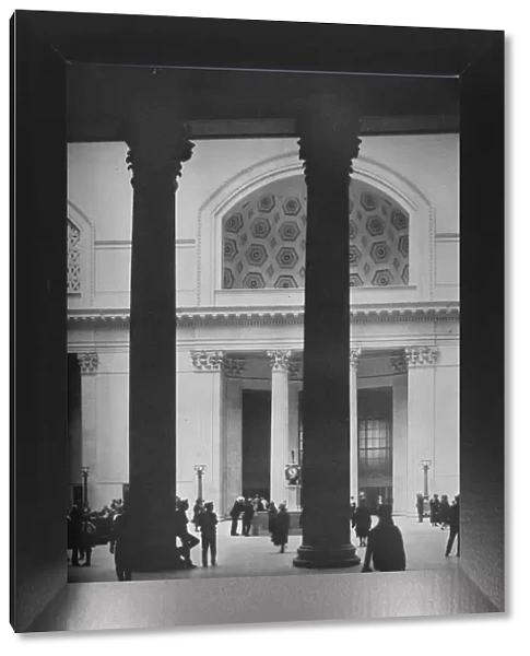 Main waiting room from the ticket lobby, Chicago Union Station, Illinois, 1926