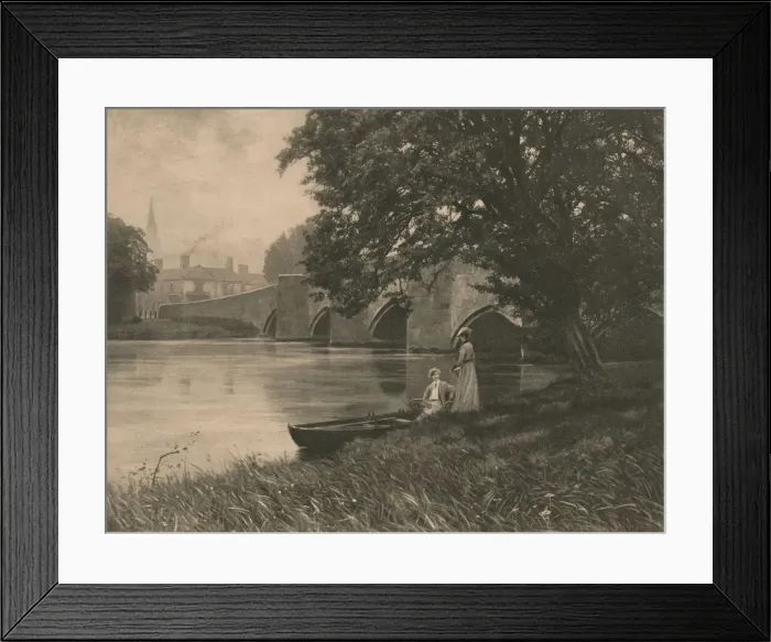 Framed Print : Bakewell Bride, 1902 Framed Print : Bakewell Bride, 1902