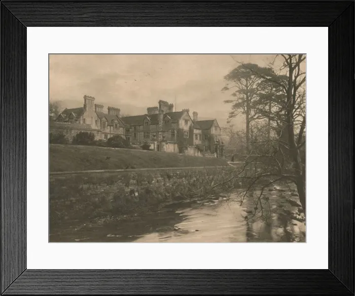 Framed Print : Derwent Hall, 1902 Framed Print : Derwent Hall, 1902
