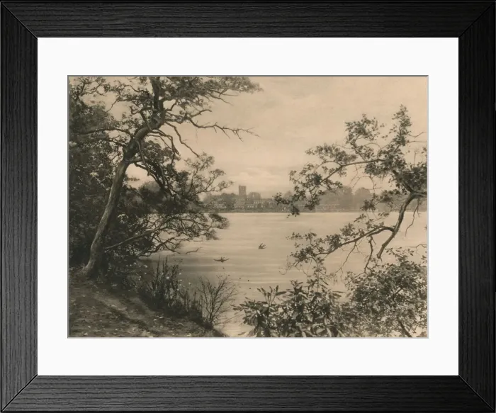 Framed Print : Trentham Hall, 1902 Framed Print : Trentham Hall, 1902