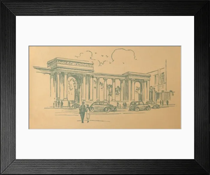 Framed Print : Hyde Park Corner, London, c1936 Framed Print : Hyde Park Corner, London, c1936
