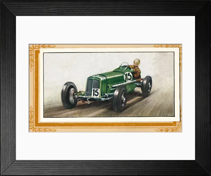 Framed Print : E. R. A. 1 1 / 2-Litre, c1936 Framed Print : E. R. A. 1 1 / 2-Litre, c1936