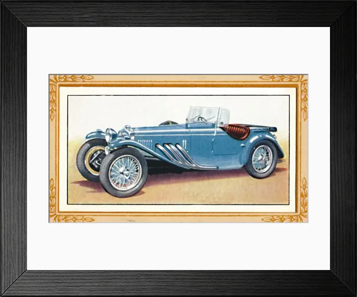 Framed Print : Frazer Nash Shelsey Two-Seater, c1936 Framed Print : Frazer Nash Shelsey Two-Seater, c1936