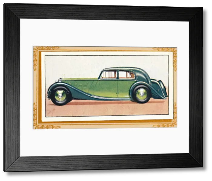 Framed Print : M. G. Two-Litre Saloon, c1936 Framed Print : M. G. Two-Litre Saloon, c1936