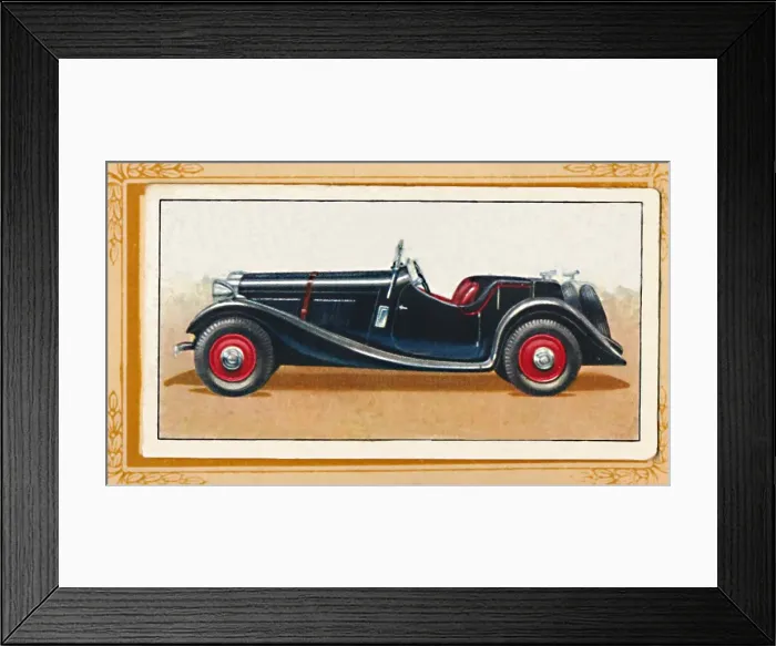 Framed Print : British Salmson 20-90 Sports Two-Seater, c1936 Framed Print : British Salmson 20-90 Sports Two-Seater, c1936