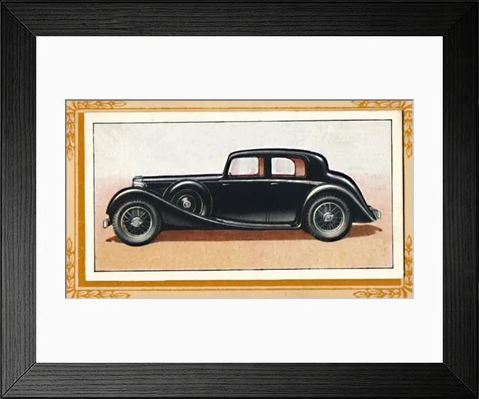 Framed Print : SS Jaguar 2 1 / 2-Litre Saloon, c1936 Framed Print : SS Jaguar 2 1 / 2-Litre Saloon, c1936