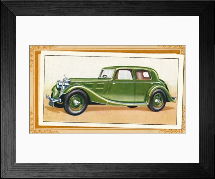 Framed Print : Triumph-Gloria Two-Litre Vitesse Saloon, c1936 Framed Print : Triumph-Gloria Two-Litre Vitesse Saloon, c1936