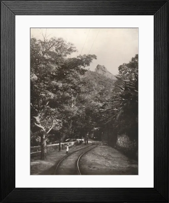 Framed Print : On the way to Corcorado, 1914 Framed Print : On the way to Corcorado, 1914