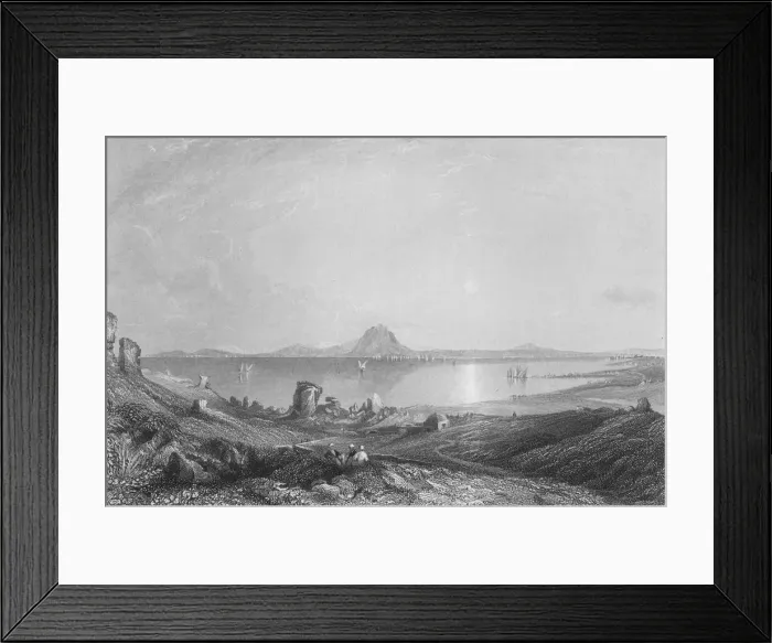 Framed Print : The Ruins of Carthage, c1850. Artist: Henry Adlard Framed Print : The Ruins of Carthage, c1850. Artist: Henry Adlard
