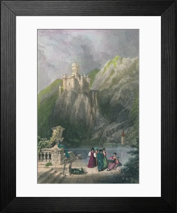 Framed Print : Thurmberg, 1834. Artist: James Tibbitts Willmore Framed Print : Thurmberg, 1834. Artist: James Tibbitts Willmore