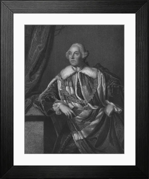 Framed Print : John Russell, Duke of Bedford, 1835. Artist: Henry Robinson Framed Print : John Russell, Duke of Bedford, 1835. Artist: Henry Robinson
