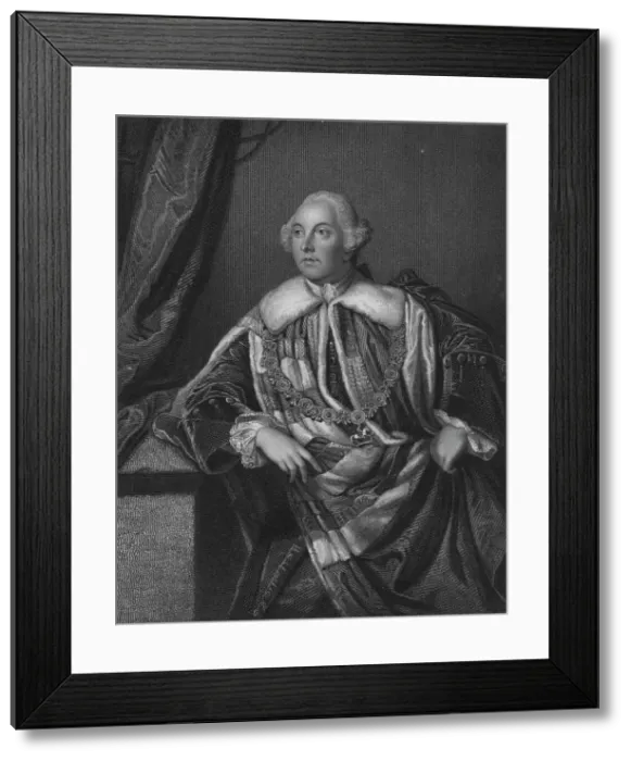 Framed Print : John Russell, 4th Duke of Bedford, 1832. Artist: Henry Robinson Framed Print : John Russell, 4th Duke of Bedford, 1832. Artist: Henry Robinson