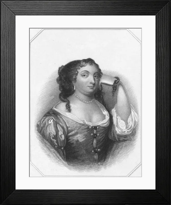 Framed Print : Anne Hyde, Duchess of York, c1830. Artist: Thomas Phillibrown Framed Print : Anne Hyde, Duchess of York, c1830. Artist: Thomas Phillibrown