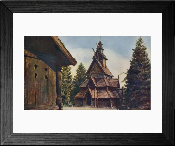 Framed Print : Christiania... c1920. Artist: ENA Framed Print : Christiania... c1920. Artist: ENA