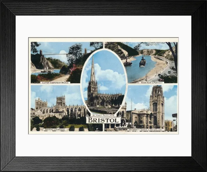 Framed Print : Bristol, c1940s Framed Print : Bristol, c1940s