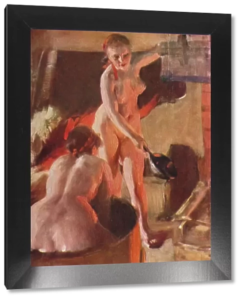 Girls from Dalarna Having a Bath, 1908, (1931). Artist: Anders Leonard Zorn