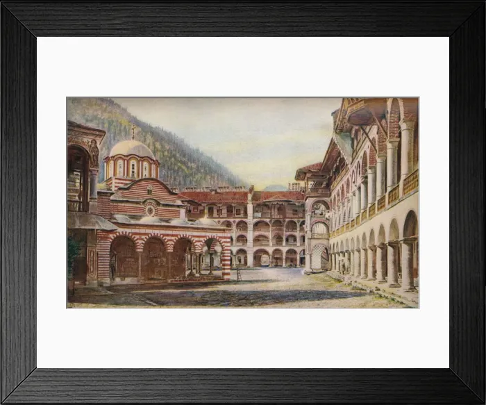 Framed Print : Bulgaria... c1920. Artist: ENA Framed Print : Bulgaria... c1920. Artist: ENA