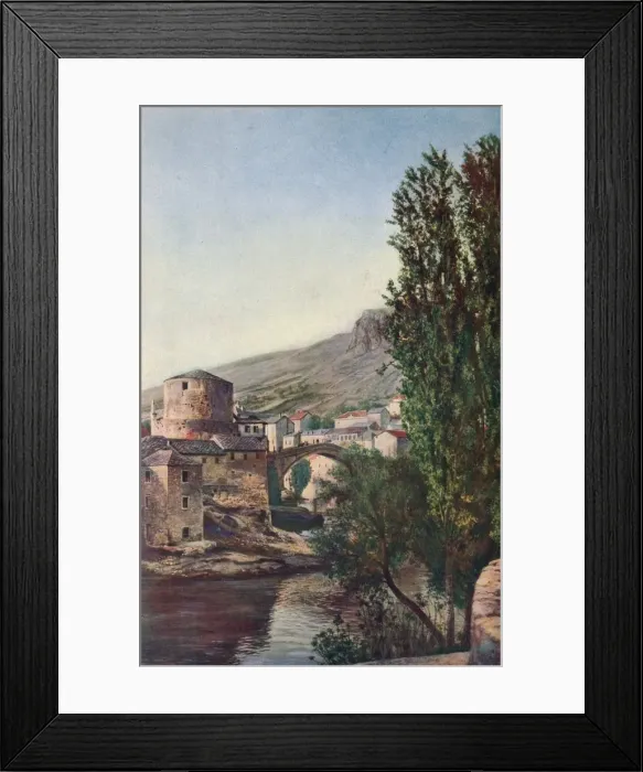 Framed Print : Bosnia... c1920. Artist: Otto Holbach Framed Print : Bosnia... c1920. Artist: Otto Holbach