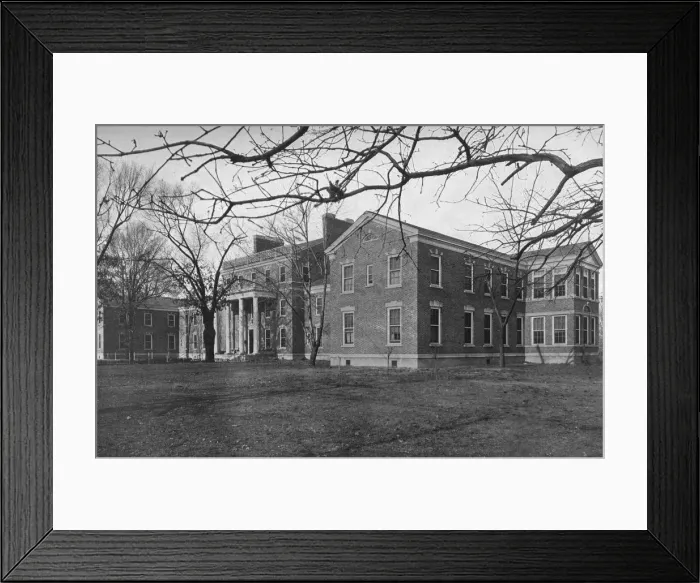 Framed Print : General view, Hospital for the Illinois Central Railroad Company, Paducah, Kentucky, 1922 Framed Print : General view, Hospital for the Illinois Central Railroad Company, Paducah, Kentucky, 1922