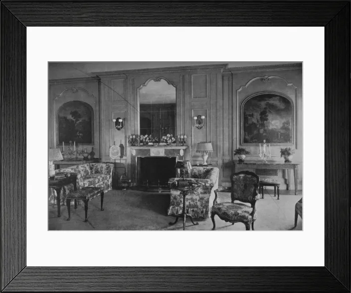 Framed Print : Drawing room, house of Charles H Sabin, New York, 1922 Framed Print : Drawing room, house of Charles H Sabin, New York, 1922
