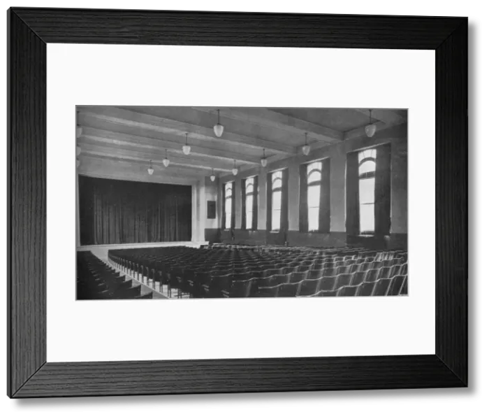 Framed Print : Interior of the auditorium, David Worth Dennis Junior High School, Richmond, Indiana, 1922 Framed Print : Interior of the auditorium, David Worth Dennis Junior High School, Richmond, Indiana, 1922