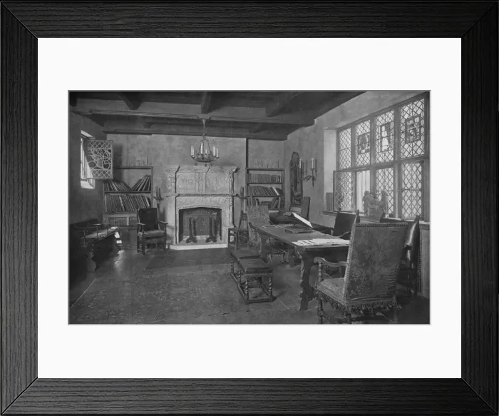 Framed Print : Reception room, office and residence of Frederick Sterner, New York, 1922 Framed Print : Reception room, office and residence of Frederick Sterner, New York, 1922