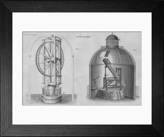Framed Print : Astronomy, 1832 Framed Print : Astronomy, 1832
