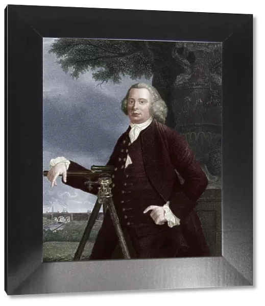 James Brindley, 18th century English civil engineer and canal builder, (1836). Artist: JT Wedgwood