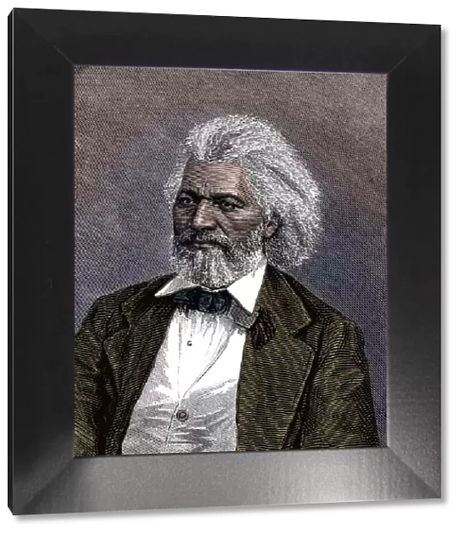 Frederick Douglass (1817-1895), American diplomat, abolitionist and writer, 1875